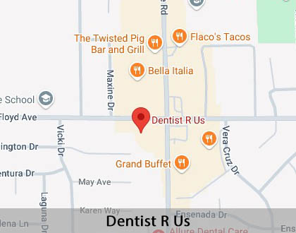 Map image for Dental Office in Modesto, CA